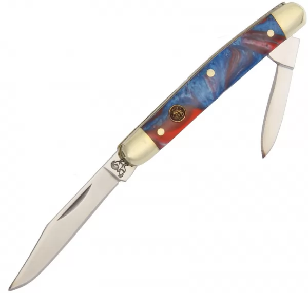 Hen & Rooster Pen Knife Star Spangle Banner knives HR302STAR