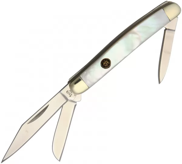 Hen & Rooster Small Stockman Mother of Pearl knives HR303MOP
