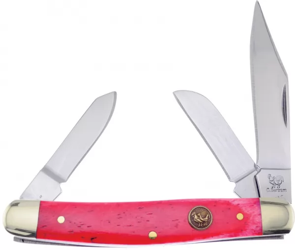 Hen & Rooster Stockman Red Bone knives HR313RSB