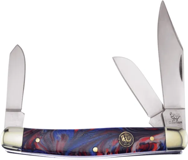 Hen & Rooster Stockman Star Resin knives HR313STAR