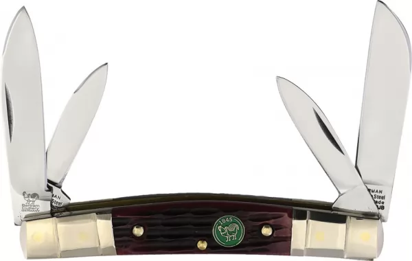 Hen & Rooster Congress Brown Bone knives HR324CBRJB