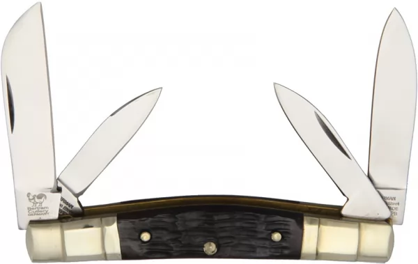 Hen & Rooster Congress Brown Pick Bone knives HR324CBRPB
