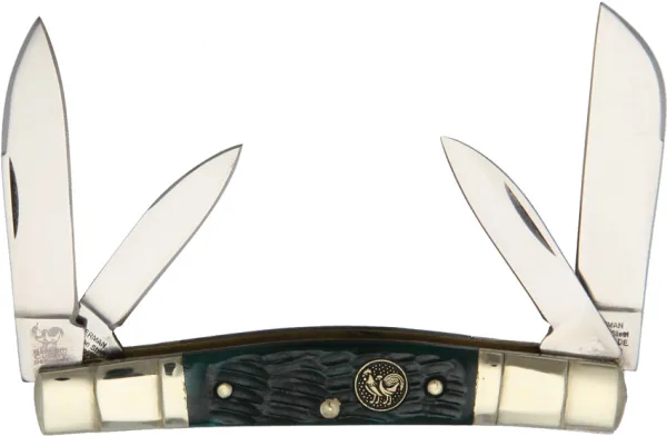 Hen & Rooster Congress Green Pick Bone knives HR324CGPB