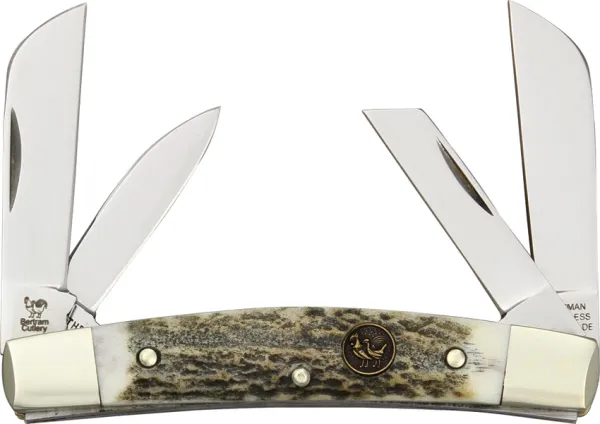 Hen & Rooster Congress Deer Stag knives HR344DS
