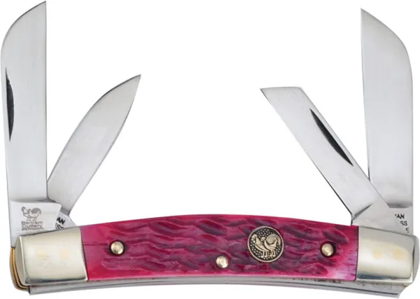 Hen & Rooster Congress Red Pick Bone knives HR344RPB