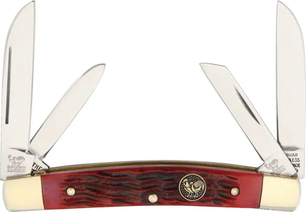 Hen & Rooster Congress Red Pick Bone knives HR364SRPB