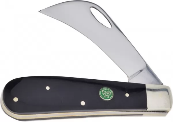 Hen & Rooster Hawkbill Buffalo Horn knives HR441CBH
