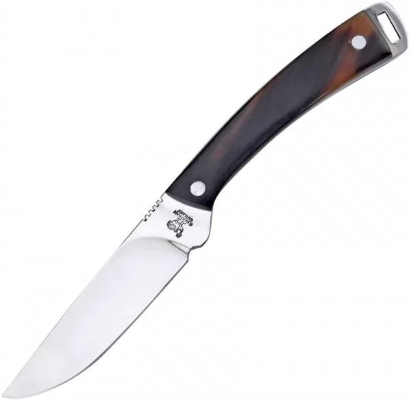 Hen & Rooster Small Hunter Ox Horn knives HR5019OX