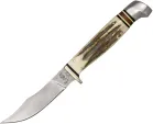Hen & Rooster Stag Damascus Bowie - HR5048DM