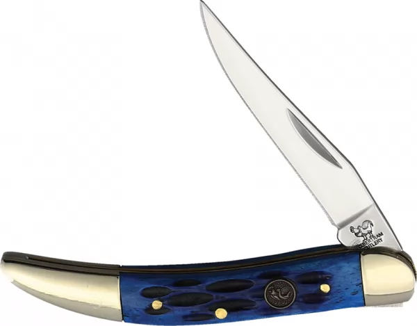 Hen & Rooster Toothpick Blue Pick Bone knives HR961BLPB