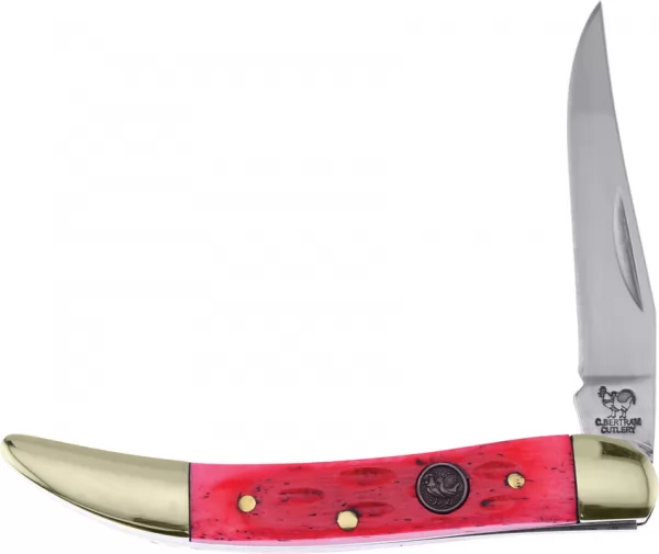 Hen & Rooster Toothpick Red Pick Bone knives HR961RPB