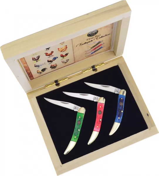 Hen & Rooster Toothpick Set knives HR961SET