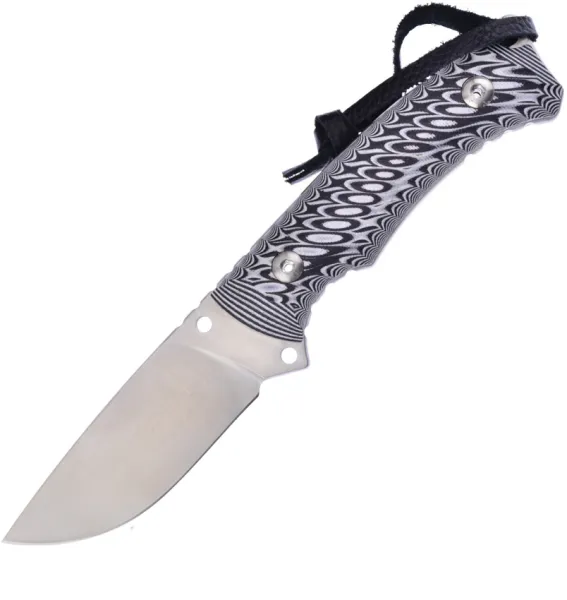 Hen & Rooster Int Fixed Blade Blk-White HRI002