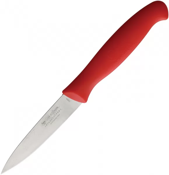 Hen & Rooster Paring Knife Red knives HRI053R