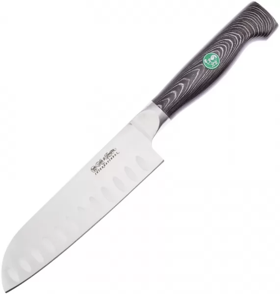 Hen & Rooster Santoku Black G10 knives HRI055BG10