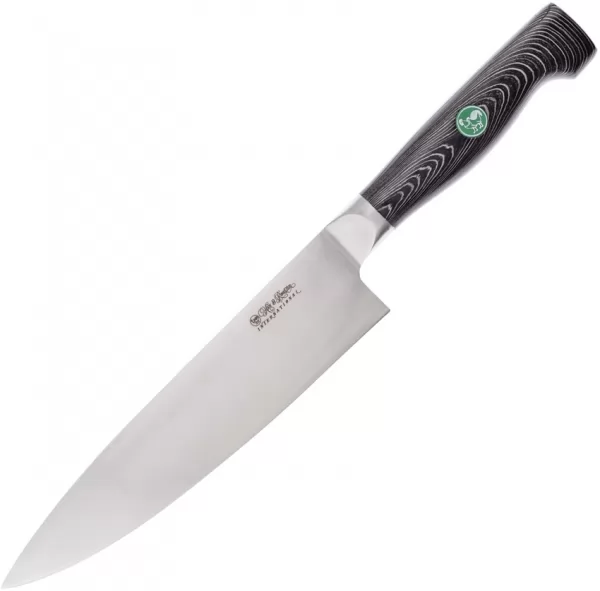 Hen & Rooster Chefs Knife Black G10 knives HRI057BG10