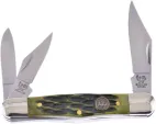 Hen & Rooster Int Whittler Antique Green Bone - HRI123AGB