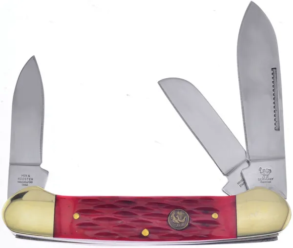 Hen & Rooster Int Gunboat Red Pick Bone HRI353SRPB