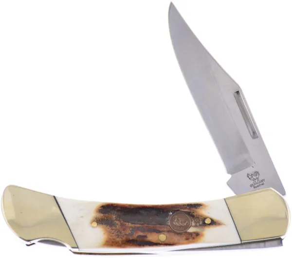 Hen & Rooster Int Lockback Deer Stag HRI361DS