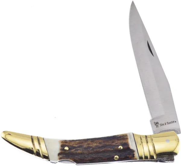 Hen & Rooster Int Lockback Deer Stag HRI50445