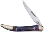 Hen & Rooster Int Toothpick Red/Blue Swirl - HRI961RWB