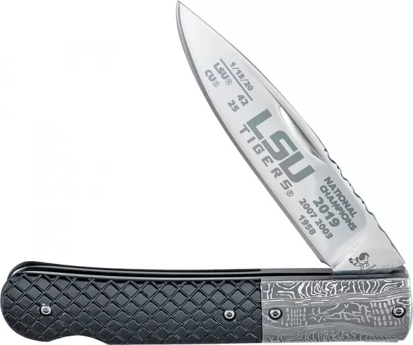 Hen & Rooster LSU Champions Lockback knives HRLSU19HR016