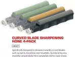 Lansky HRSET Curved Blade Hone Set (L sharpeners HRSET