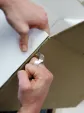 Handy Safety Knife Ring Knife 12 Pcs HT05