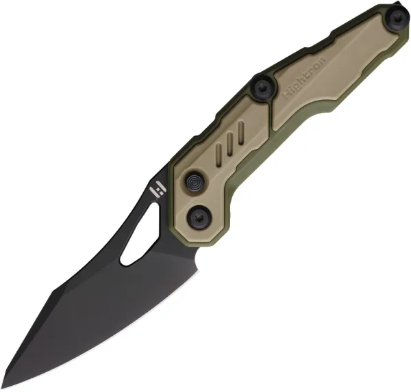 HIGHTRON Spectron Button Lock Khaki HTK04KHK