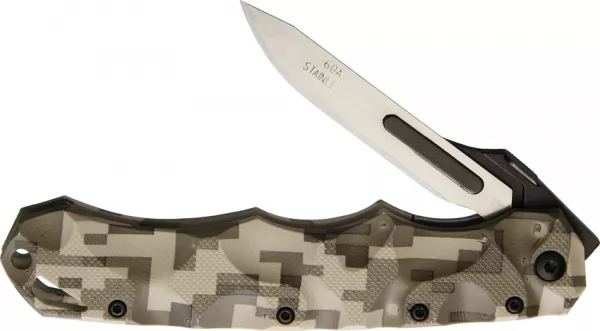 Havalon Piranta Stag Linerlock Camo HV70228