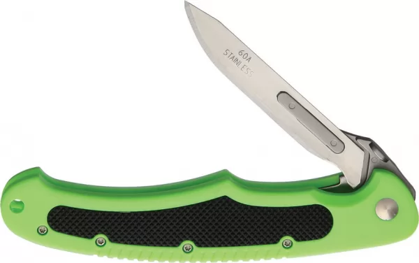 Havalon Piranta Bolt Linerlock Green HV70255