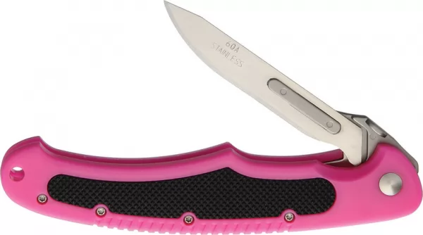 Havalon Piranta Bolt Linerlock Pink HV70260