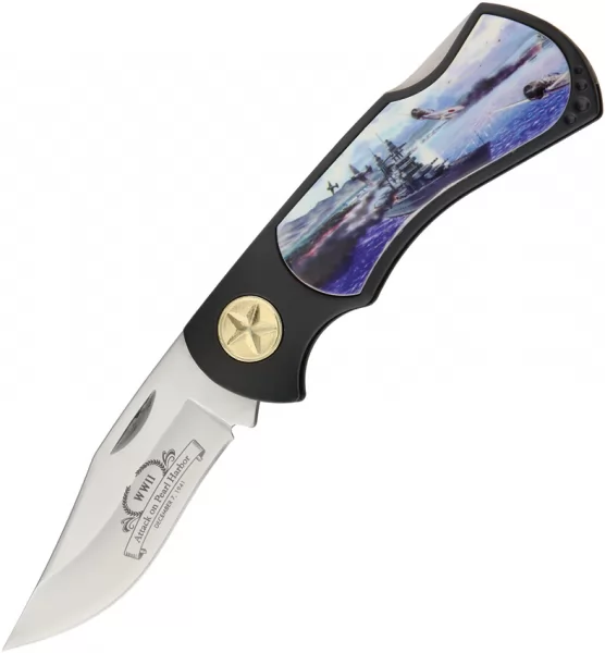 Miscellaneous Pearl Harbor Lockback knives I1601