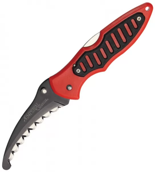 Imperial Schrade Rescue Lockback Red-Black knives IMP0022CP