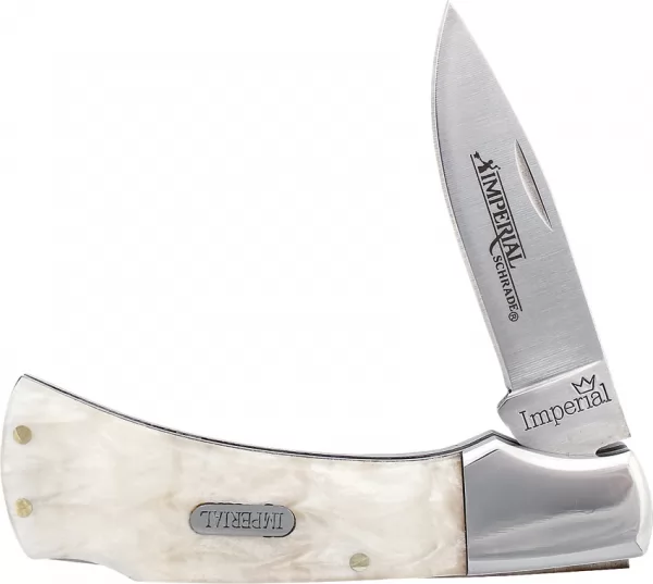 Imperial Schrade Lockback Cracked Ice knives IMP23