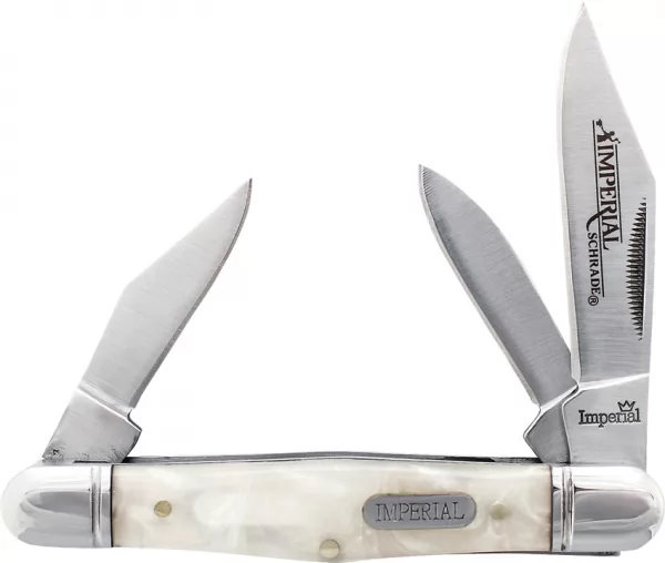 Imperial Schrade Small Stockman Cracked Ice knives IMP24