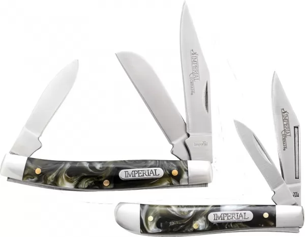 Imperial Schrade Two Piece Folding Combo knives IMPCOM3CP
