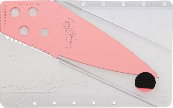 Cardsharp Credit Card Knife Ice Pink knives IS1P