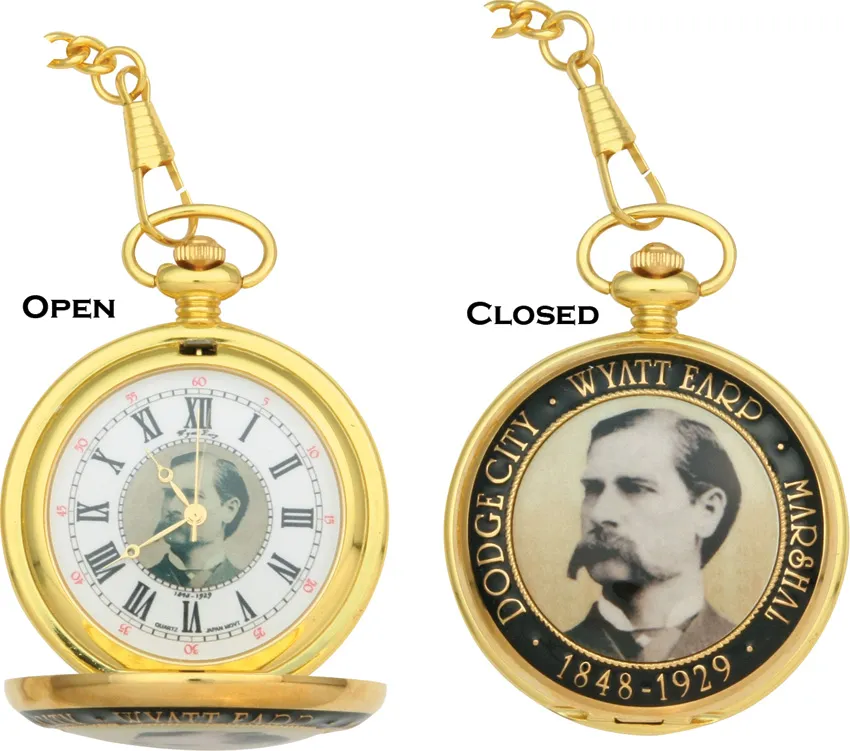 Wyatt earp pocket watch discount