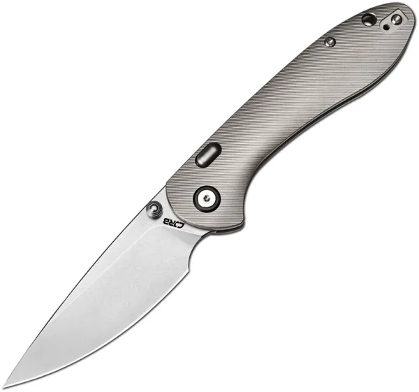 CJRB Feldspar Top Linerlock Gray Ti J1912GGY