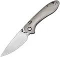 CJRB Feldspar Top Linerlock Gray Ti - J1912GGY