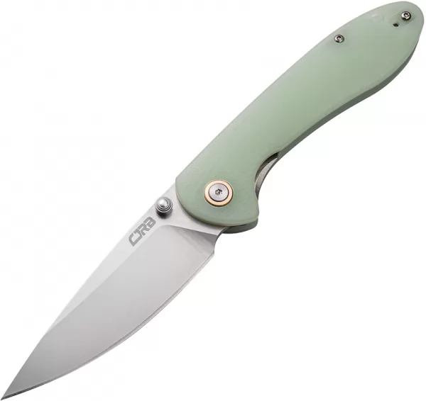 CJRB Feldspar Linerlock Jade J1912NTG