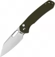 CJRB Pyrite Button Lock Green G10 - J1925AGN