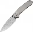 CJRB Pyrite Button Lock Damascus - J1925LTDM