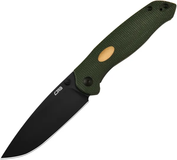 CJRB Aes Linerlock Green Micarta J1938BMGN