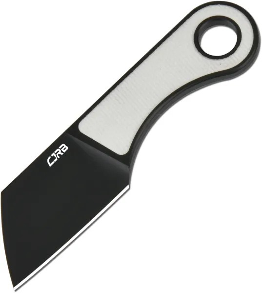 CJRB Chip Fixed Blade White G10 J1939BWH