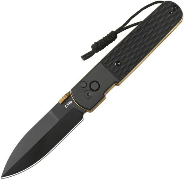 CJRB Locust Button Lock Black J1951BG