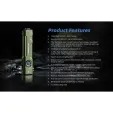 JETBeam E26 Flashlight Green JETE26GRN