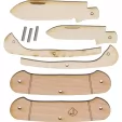 JJs Knife Kit Two Blade Canoe Knife Kit knives JJ5