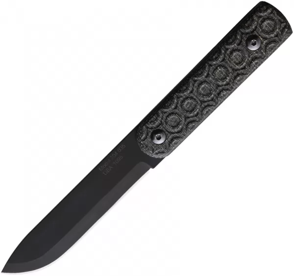 Jason Perry Blade Works Puukko Fixed Blade Black JPB204MBLK